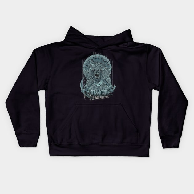 Aimer Monster Underground Kids Hoodie by AimerClassic